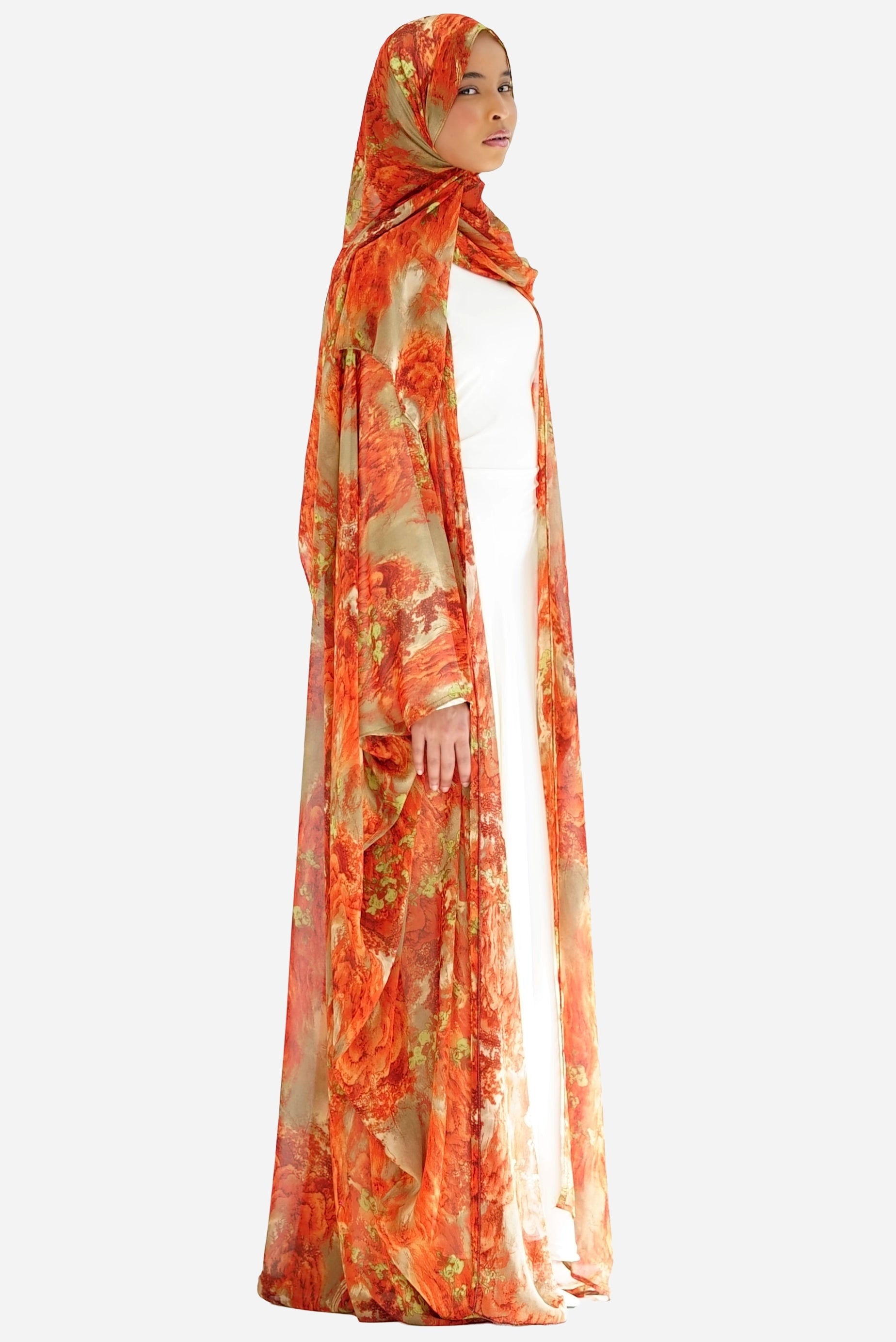 Desert Bloom Abaya