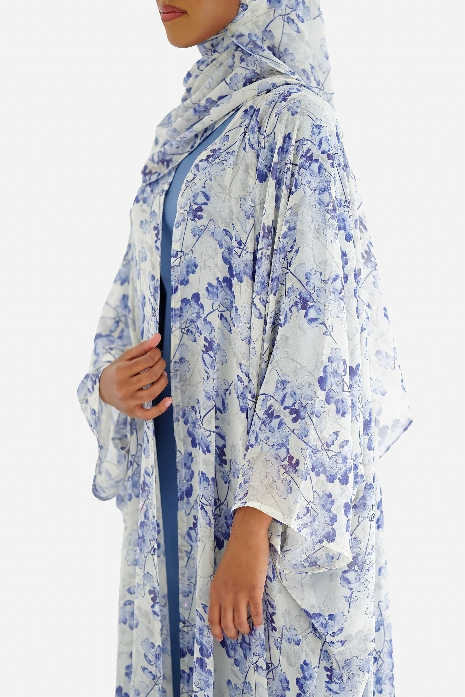 Lavender Whisper Abaya
